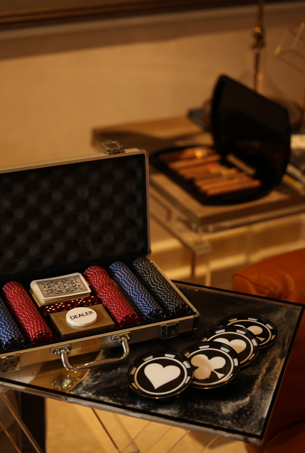 Poker Chip Coasters